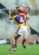 9 August 2008; Ronan Clarke, Armagh, in action against Brian Malone, Wexford. GAA Football All-Ireland Senior Championship Quarter-Final, Armagh v Wexford, Croke Park, Dublin. Picture credit: Stephen McCarthy / SPORTSFILE