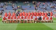 9 August 2008; The Armagh squad. GAA Football All-Ireland Senior Championship Quarter-Final, Armagh v Wexford, Croke Park, Dublin. Picture credit: Pat Murphy / SPORTSFILE