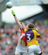 9 August 2008; Ronan Clarke, Armagh, in action against Philip Wallace, Wexford. GAA Football All-Ireland Senior Championship Quarter-Final, Armagh v Wexford, Croke Park, Dublin. Picture credit: Stephen McCarthy / SPORTSFILE