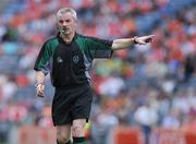 9 August 2008; Paddy Russell, Referee. GAA Football All-Ireland Senior Championship Quarter-Final, Armagh v Wexford, Croke Park, Dublin. Picture credit: Pat Murphy / SPORTSFILE