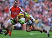 9 August 2008; Brian Malone, Wexford, in action against Steven McDonnell, Armagh. GAA Football All-Ireland Senior Championship Quarter-Final, Armagh v Wexford, Croke Park, Dublin. Picture credit: Pat Murphy / SPORTSFILE