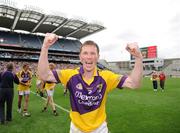 9 August 2008; Wexford's David Walsh celebrates his side's victory. GAA Football All-Ireland Senior Championship Quarter-Final, Armagh v Wexford, Croke Park, Dublin. Picture credit: Stephen McCarthy / SPORTSFILE