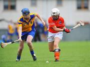 9 August 2008; Nicola McGeown, Armagh, in action against Niamh Connolly, Roscommon. Gala All-Ireland Junior Championship - Nancy Murray Cup Semi-Finals, Armagh v Roscommon, Naomh Peregrine, Blakestown, Co. Dublin. Picture credit: Ray Lohan / SPORTSFILE *** Local Caption ***