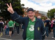 13 June 2015; Republic of Ireland supporter Paul O'Donovan, from Mullingar, Co. Westmeath, ahead of the game. UEFA EURO 2016 Championship Qualifier, Group D, Republic of Ireland v Scotland, Aviva Stadium, Lansdowne Road, Dublin. Picture credit: Ray McManus / SPORTSFILE