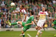 13 June 2015; Robbie Keane, Republic of Ireland, in action against Shaun Maloney, Scotland. UEFA EURO 2016 Championship Qualifier, Group D, Republic of Ireland v Scotland, Aviva Stadium, Lansdowne Road, Dublin. Picture credit: Matt Browne / SPORTSFILE