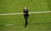 13 June 2015; Republic of Ireland manager Martin O'Neill applaudes one of the referee's decisions. UEFA EURO 2016 Championship Qualifier, Group D, Republic of Ireland v Scotland, Aviva Stadium, Lansdowne Road, Dublin. Picture credit: Brendan Moran / SPORTSFILE