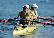 15 August 2008; Member of the Ireland Men's Lightweight Four, Paul Griffin reacts after the semi-final of the Men's Lightweight Four where they finished in 4th place in a time of 6.13.85 and where they failed to qualify for the A Final. Beijing 2008 - Games of the XXIX Olympiad, Shunyi Olympic Rowing-Canoeing Park, Shunyi District, Beijing, China. Picture credit: Brendan Moran / SPORTSFILE