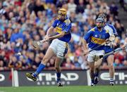 17 August 2008; Seamus Callinan, Tipperary, 10, shoots to score his side's only goal. GAA Hurling All-Ireland Senior Championship Semi-Final, Tipperary v Waterford, Croke Park, Dublin. Picture credit: Stephen McCarthy / SPORTSFILE