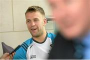 16 June 2015; Jonny Cooper, Dublin, during a press conference. Dublin Football Press Conference, Gibson Hotel, Dublin. Picture credit: Cody Glenn / SPORTSFILE