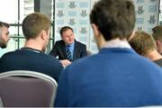 16 June 2015; Dublin manager Jim Gavin during a press conference. Dublin Football Press Conference, Gibson Hotel, Dublin. Picture credit: Cody Glenn / SPORTSFILE