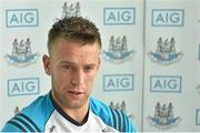 16 June 2015; Jonny Cooper, Dublin, during a press conference. Dublin Football Press Conference, Gibson Hotel, Dublin. Picture credit: Cody Glenn / SPORTSFILE