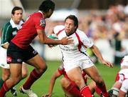 22 August 2008; Isaac Boss, Ulster, in action against Charlie Fetoai, Queensland Reds. Pre-Season Friendly, Ulster v Queensland Reds, Ravenhill Park, Belfast, Co. Antrim. Picture credit: Oliver McVeigh / SPORTSFILE