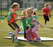 19 June 2015; Action during the Forest Feast Little Athletics Jamboree in Athlone. Athlone Institute of Technology, Athlone, Co. Westmeath. Picture credit: Seb Daly / SPORTSFILE