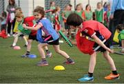 19 June 2015; Action during the Forest Feast Little Athletics Jamboree in Athlone. Athlone Institute of Technology, Athlone, Co. Westmeath. Picture credit: Seb Daly / SPORTSFILE