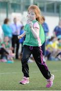 19 June 2015; Action during the Forest Feast Little Athletics Jamboree in Athlone. Athlone Institute of Technology, Athlone, Co. Westmeath. Picture credit: Seb Daly / SPORTSFILE