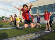 19 June 2015; Action during the Forest Feast Little Athletics Jamboree in Athlone. Athlone Institute of Technology, Athlone, Co. Westmeath. Picture credit: Seb Daly / SPORTSFILE