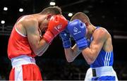 18 June 2015; A general view of boxing at the 2015 European Games, Crystal Hall, Baku, Azerbaijan. Picture credit: Stephen McCarthy / SPORTSFILE