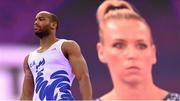 18 June 2015; Axel Augis, France, during the Artistic Gymnastics Men's Individual All-Around Final. 2015 European Games, National Gymnastics Arena, Baku, Azerbaijan. Picture credit: Stephen McCarthy / SPORTSFILE