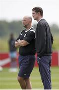 18 June 2015; Ireland manager Barry Ferguson and head coach Gerard Glynn. This tournament is the only chance the Irish team have to secure a precious qualifying spot for the 2016 Rio Paralympic Games. 2015 CP Football World Championships, Ireland v Australia. St. George’s Park, Tatenhill, Burton-upon-Trent, Staffordshire, United Kingdom. Picture credit: Magi Haroun / SPORTSFILE