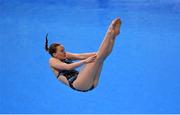 19 June 2015; Olga Bikovskaya, Azerbaijan, competes in the preliminary round of the Women's Diving 1m Springboard event. 2015 European Games, European Games Park, Baku, Azerbaijan. Picture credit: Stephen McCarthy / SPORTSFILE