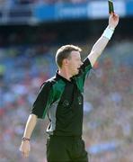 24 August 2008; Referee Joe McQuillan. GAA Football All-Ireland Senior Champship Semi-Final, Kerry v Cork, Croke Park, Dublin. Picture credit: David Maher / SPORTSFILE