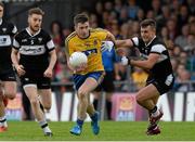 20 June 2015; Cathal Cregg, Roscommon, in action against Keelan Cawley and Niall Murphy, Sligo. Connacht GAA Football Senior Championship, Semi-Final, Sligo v Roscommon, Markievicz Park, Sligo. Picture credit: Oliver McVeigh / SPORTSFILE