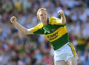 31 August 2008; Colm Cooper, 11, Kerry, celebrates scoring his side's third goal against Cork. GAA Football All-Ireland Senior Championship Semi-Final Replay, Kerry v Cork, Croke Park, Dublin. Picture credit: Brendan Moran / SPORTSFILE