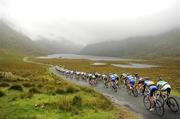 29 August 2008; A general view of the peloton as the race makes it way to Leenaun, Co. Galway. 2008 Tour of Ireland - Stage 3, Ballinrobe - Galway. Picture credit: Stephen McCarthy / SPORTSFILE