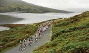 29 August 2008; A general view of the peloton as the race makes its way to Maumturk, Co. Galway. 2008 Tour of Ireland - Stage 3, Ballinrobe - Galway. Picture credit: Stephen McCarthy / SPORTSFILE