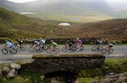 30 August 2008; A general view of a group of riders on the approach to the summit of Conor Pass, Co. Kerry. 2008 Tour of Ireland - Stage 4, Limerick - Dingle. Picture credit: Stephen McCarthy / SPORTSFILE