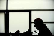 5 September 2008; Republic of Ireland manager Giovanni Trapattoni speaking during a Republic of Ireland Press Conference. Bruchweg Stadium, Mainz, Germany. Picture credit: David Maher / SPORTSFILE