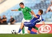 6 September 2008; Martin Paterson, Northern Ireland, in action against Peter Pekarik, Slovakia. 2010 World Cup Qualifier - Slovakia v Northern Ireland, SK Slovan Bratislava Stadium, Bratislava, Slovakia. Picture credit: Oliver McVeigh / SPORTSFILEE