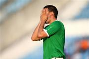 6 September 2008; David Healy, Northern Ireland, reacts after a missed chance. 2010 World Cup Qualifier - Slovakia v Northern Ireland, SK Slovan Bratislava Stadium, Bratislava, Slovakia. Picture credit: Oliver McVeigh / SPORTSFILE
