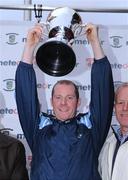 6 September 2008; Eire Og, Nenagh, Co. Tipperary, captain Hugh Flannery lifts the Meteor Cup. Meteor Kilmacud Crokes All-Ireland Hurling Sevens, Glenablyn, Stillorgan, Co. Dublin. Picture credit: Pat Murphy / SPORTSFILE