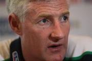 9 September 2008; Northern Ireland manager, Nigel Worthington, during a press conference. Hilton Hotel, Templepatrick, Co. Antrim. Picture credit; Oliver McVeigh / SPORTSFILE