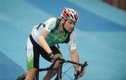 13 September 2008; Ireland's Cathal Miller, from Artane, Dublin, in action during the Men's Road Race - LC1 / 2 / CP4 over a distance of 72.6km. Miller's race was ended by a punctured back tyre on the 3rd lap as he was sitting comfortably in the leading pack. Beijing Paralympic Games 2008, Men's Road Race - LC1 / 2 / CP4, Road Cycling Course, Ming Tombs Reservoir, Beijing, China. Picture credit: Brian Lawless / SPORTSFILE