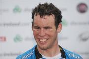27 August 2008; Mark Cavendish, Team Columbia, after winning the opening stage of the Tour of Ireland. 2008 Tour of Ireland - Stage 1, Dublin - Waterford. Picture credit: Stephen McCarthy / SPORTSFILE