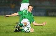 10 September 2008; Jonny Evans, Northern Ireland. 2010 World Cup Qualifier, Northern Ireland v Czech Republic, Windsor Park, Belfast, Co. Antrim. Picture credit; Oliver McVeigh / SPORTSFILE