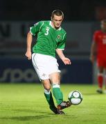 10 September 2008; George McCartney, Northern Ireland. 2010 World Cup Qualifier, Northern Ireland v Czech Republic, Windsor Park, Belfast, Co. Antrim. Picture credit; Oliver McVeigh / SPORTSFILE