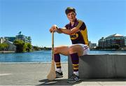 30 June 2015; Kilkenny’s Conor Martin and Wexford’s Conor McDonald were at Grand Canal Dock in Dublin today ahead of the Bord Gáis Energy GAA Hurling U-21 Leinster Championship Final at Wexford Park on Wednesday, July 8th at 7.30pm. The match will be shown live on TG4 with fans able to vote for their man of the match using the #laochBGE hashtag on Twitter. Pictured is Wexford’s Conor McDonald. Grand Canal Dock, Dublin. Picture credit: Ramsey Cardy / SPORTSFILE