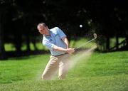 17 September 2008; Colum Egan, Ballycastle Golf Club, plays from a bunker on the sixth hole during the Bulmers Junior Cup Semi-Finals. Bulmers Cups and Shields Finals 2008, Monkstown Golf Club, Parkgarriff, Monkstown, Co. Cork. Picture credit: Ray McManus / SPORTSFILE