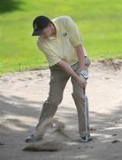 17 September 2008; John Hickey, Adare Manor, plays from a bunker on the 6th hole during the Bulmers Junior Cup Semi-Finals. Bulmers Cups and Shields Finals 2008, Monkstown Golf Club, Parkgarriff, Monkstown, Co. Cork. Picture credit: Ray McManus / SPORTSFILE
