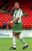 13 August 2000; Eddie Gormley of Bray Wanderers during the Eircom League Premier Division match between Shelbourne and Bray Wanderers at Tolka Park in Dublin. Photo by David Maher/Sportsfile
