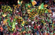 20 August 2000; Kerry supporters during the Bank of Ireland All-Ireland Senior Football Championship Semi-Final match between Kerry and Armagh at Croke Park in Dublin. Photo by Aoife Rice/Sportsfile