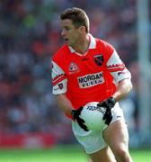 20 August 2000; Paul McGrane of Armagh during the Bank of Ireland All-Ireland Senior Football Championship Semi-Final match between Kerry and Armagh at Croke Park in Dublin. Photo by Aoife Rice/Sportsfile