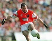 20 August 2000; Steven McDonnell of Armagh during the Bank of Ireland All-Ireland Senior Football Championship Semi-Final match between Kerry and Armagh at Croke Park in Dublin. Photo by Aoife Rice/Sportsfile