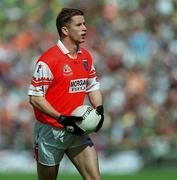 20 August 2000; Paul McGrane of Armagh during the Bank of Ireland All-Ireland Senior Football Championship Semi-Final match between Kerry and Armagh at Croke Park in Dublin. Photo by Damien Eagers/Sportsfile