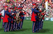 20 August 2000; The Artane Band prior to the Bank of Ireland All-Ireland Senior Football Championship Semi-Final match between Kerry and Armagh at Croke Park in Dublin. Photo by John Mahon/Sportsfile