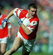 20 August 2000; Alan O'Neill of Armagh during the Bank of Ireland All-Ireland Senior Football Championship Semi-Final match between Kerry and Armagh at Croke Park in Dublin. Photo by Damien Eagers/Sportsfile