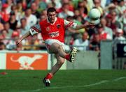 20 August 2000; Oisin McConville of Armagh during the Bank of Ireland All-Ireland Senior Football Championship Semi-Final match between Kerry and Armagh at Croke Park in Dublin. Photo by Damien Eagers/Sportsfile